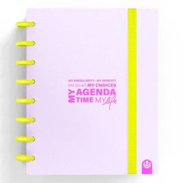 Agenda Carchivo My Agenda Time My Lfe Malva A5 (10 Unidades)