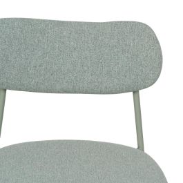 Silla Verde Tejido-Metal Contract 49 X 47 X 76 cm