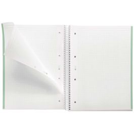 Bloc Miquelrius Emotions Notebook 1 Micro.Tapa Extra A4 80H 90G Cuadric.5X5 Menta 5 unidades