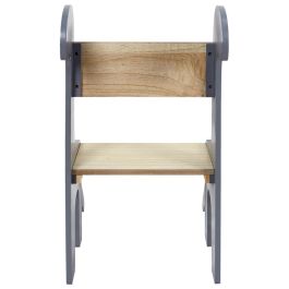 Home Deco Kids Silla Infantil Dino, Cómoda con Diseño de Dinosaurio, 33x49.5 cm