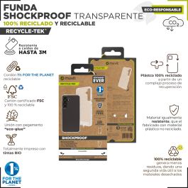 Muvit Funda Shockproof 3M para Samsung Galaxy, 100% reciclada, resistente a caídas hasta 3 metros Muvit Funda Shockproof 3M para Samsung Galaxy, 100% reciclada, resistente a caídas hasta 3 metros