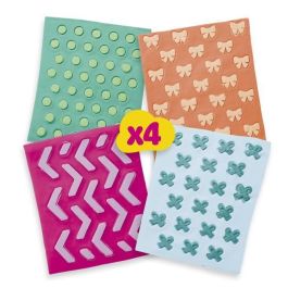 Play-Doh Barbie Cuentas y Lazos HASG13655X0 - Recambios para Set de Plastilina, Accesorios Creativos