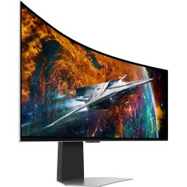 Samsung Odyssey OLED G9 S49CG954SU Monitor Curvo de 49" Dual QHD (5120x1440) 240Hz 0.03ms, Plata