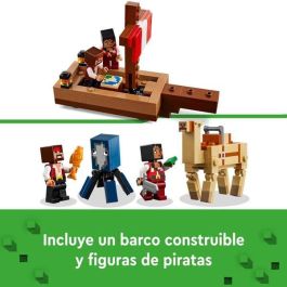 Juego de construccion el viaje en el barco pirata lego minecraft Juego de construccion el viaje en el barco pirata lego minecraft