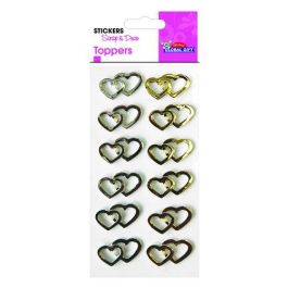Stickers Grupo Global Gift Bolsa 1H Topper Scrap & Deco Corazones Oro Y Plata Relieve Stickers Grupo Global Gift Bolsa 1H Topper Scrap & Deco Corazones Oro Y Plata Relieve Precio: 2.50000036. SKU: B1A3T5XKCV
