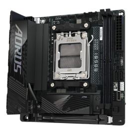 GIGABYTE B850I AORUS PRO Placa Base - Compatible con procesadores AMD Ryzen Serie 9000, VRM digital de 8+2+1 fases, hasta 8400MHz DDR5 (OC), 1xPCIe 5.0 + 1xPCIe 4.0 M.2, 2.5LAN, WiFi 7, USB 3.2 Gen 2