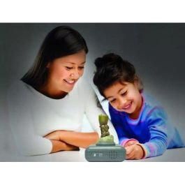 Lexibook LEX3380743104355 Despertador digital con luz nocturna Groot de Guardianes de la Galaxia y efectos de sonido