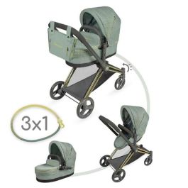 Decuevas Coche de Muñeca 3x1 Plegable para Muñecas de hasta 50 cm - Metal, Plástico, Poliéster - +36 Meses