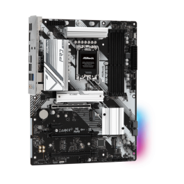 ASRock B760 Pro RS/D4 Placa Base Intel B760 LGA 1700 ATX, Compatible con Intel Core i3/i5/i7/i9, DDR4, 128GB Max ASRock B760 Pro RS/D4 Placa Base Intel B760 LGA 1700 ATX, Compatible con Intel Core i3/i5/i7/i9, DDR4, 128GB Max