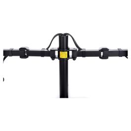 iiyama DS1002D-B1 Soporte de Mesa para 2 Pantallas, Ajuste de Altura, 10 kg por Pantalla, VESA 100x100/75x75 mm, Para Pantallas 10''-30'', Negro