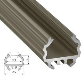 Perfíl Aluminio Tipo MICO 2,02M - Bruto Perfíl Aluminio Tipo MICO 2,02M - Bruto