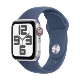 Apple Watch SE (2.ª gen) GPS + Cellular 40mm Aluminio Plateado con Correa Deportiva de Fluoroelastómero Denim S/M Precio: 323.50000012. SKU: B1FBDSFFBG