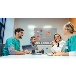 Nobo T-Card Ficha para Plannings de Cartulina 170 gr Color Verde Pack 100 Unidades