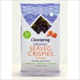 Clearspring Alga Nori Snack con Cúrcuma 4g Precio: 2.4999997. SKU: B1JE8ZV4PW