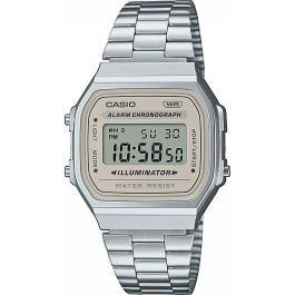 Reloj Unisex Casio VINTAGE ICONIC Beige Plateado (Ø 36 mm) (Ø 39 mm) Precio: 66.68999942. SKU: B1K8G689KE