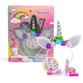 Martinelia 85498 Set de Belleza Little Unicorn con Diadema y 3 Brillos de Labios, Edad +3 años
