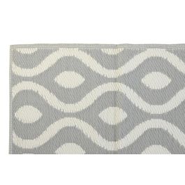 DKD Home Decor Alfombra Gris Beige 180 x 120 cm (4 Unidades)