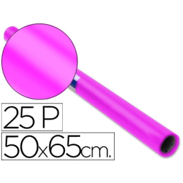 Sadipal Papel Charol Rosa Fuerte Rollo 25 Pliegos 50x65 cm 65 g/m² Precio: 5.79000004. SKU: B1DTWJA5PH