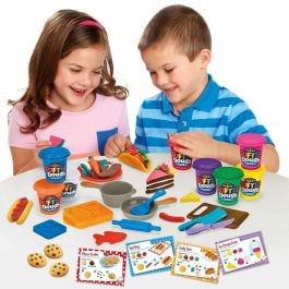 Lexibook LEX3380743110561 - Kit de arcilla de modelar Super Chef, suave y moldeable