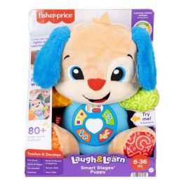 Peluche perrito fisher-price ríe y aprende con luces y sonidos. 30,48x25,40x13,34 cm Peluche perrito fisher-price ríe y aprende con luces y sonidos. 30,48x25,40x13,34 cm