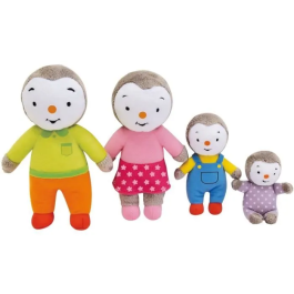 Jemini AUC3298060242295 T'Choupi Family Box 4 Peluche +/- 19 cm