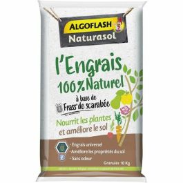 Algoflash Naturasol ALG3167770216455 Fertilizante 100% natural completo basado en Fass Scarab, 10 kg Precio: 47.94999979. SKU: B17D3XMN2T