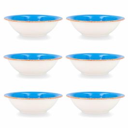 Bol para Aperitivos Quid Vita Azul Cerámica 6 Piezas Precio: 21.99000034. SKU: S2701950