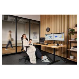 Kensington Ratón Vertical Inalámbrico Pro Fit K75501EU Negro Ergonómico para Mano Derecha con Receptor USB