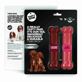 Tasty Bone Salchicha de Ternera y Bacon Small - Twin Pack Precio: 10.50000006. SKU: B1EM2NAMFE