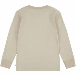 Camiseta de Manga Larga Niño Levi's Lvb L/S Batwing Beige