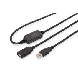 Digitus Active USB 2.0 Repeater/Extension Cable, 10 m A/M to A/F, black Precio: 19.59000043. SKU: B193B5CA3V