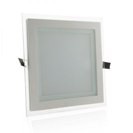 Foco Downlight LED 18W 1800Lm 6000ºK Cuadrado   Cristal 40.000H [HO-MB02-18W-CW] Precio: 13.50000025. SKU: 15096766300547