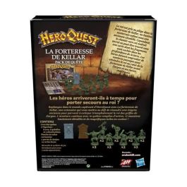 Hasbro Gaming HAS5010993938445 Heroquest, Extension La Fortress de Kellar, 2 a 5 jugadores, 14 años, Heroquest Game System requerido