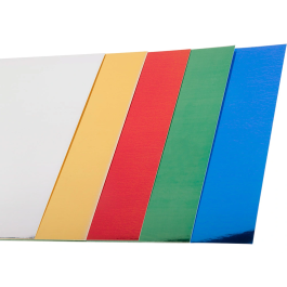 Liderpapel Cartulina A4 235 g/m2 Metalizada 5 Colores Surtidos Paquete 50 Hojas Manualidades y Cartelería