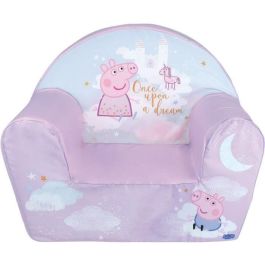 Sillón FUN HOUSE Peppa Pig Club - L. 52 x P. 33 x A. 42 cm - Para niños origen francés garantizado