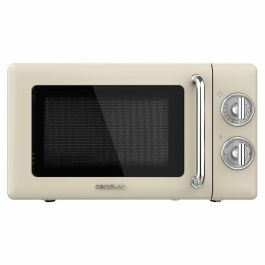 Cecotec 01704 Microondas Solo Encimera 20 L 700 W Giratorio Beige