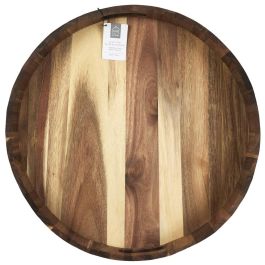 Home Deco Factory Bandeja de Acacia Diámetro 40 cm Cocooning