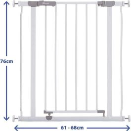 Dreambaby DRE9312742893347 Barrera de seguridad infantil AVA Montada a presión 61-68x76 cm Doble cierre Blanca Dreambaby DRE9312742893347 Barrera de seguridad infantil AVA Montada a presión 61-68x76 cm Doble cierre Blanca