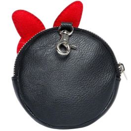 KARACTERMANIA Monedero Redondo Angry Minnie Disney 8,7x8,7x2,3cm con Cremallera