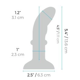 Vibrador anal B-Vibe Azul