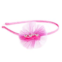 Diadema con tul y corona - modelos surtidos Diadema con tul y corona - modelos surtidos