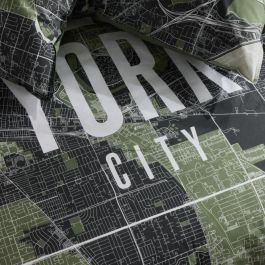 Today TOD3574641268596 Juego de cama JAVA 240x220 cm Algodón Estampado New York Verde Today TOD3574641268596 Juego de cama JAVA 240x220 cm Algodón Estampado New York Verde