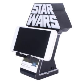 Cable Guy Ikon Soporte Figura Star Wars - Base Carga USB para Mandos PS5/Xbox y Auriculares - LED Blanco - 20cm