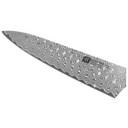 Zwilling 30571-201-0 Cuchillo de Chef TANREI 20 cm Acero Inoxidable - Hoja de Acero, Mango Negro, 230g