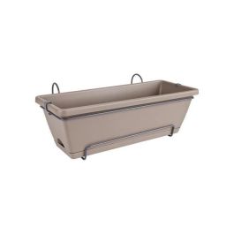 Balconiere Elho Barcelona Allin1 50 - Marrón - L 50 x B 28 x H 19 cm - Balcón exterior - 100% reciclado Balconiere Elho Barcelona Allin1 50 - Marrón - L 50 x B 28 x H 19 cm - Balcón exterior - 100% reciclado
