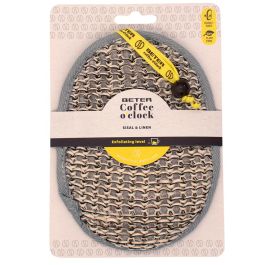 Beter Esponja de Baño Sisal y Algodón con Brida, Exfoliante y Estimulante de Circulación - 1 pz