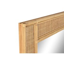 DKD Home Decor Espejo de Ratán Tropical Marrón Claro 180x100 cm - Montaje Vertical u Horizontal, Colección Suipt, Acabado Natural Precio: 253.49999972. SKU: B16JZ6D4GN