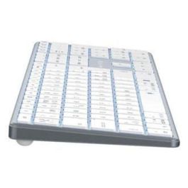 Hyper Teclado Inalámbrico Bluetooth 5.0 Nordic Retroiluminado Multidispositivo USB-C Gris Espacial Compatible macOS Windows iPadOS Chrome OS