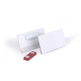 Durable Portanombres Magnético Horizontal PVC 40x75 mm para Textiles Delicados, Conferencias y Eventos, Etiquetas Intercambiables Precio: 95.5000002. SKU: B1E3QR2EAN