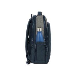 Mochila para Portátil Kappa Dark Navi Gris Azul marino 29 x 44 x 15 cm